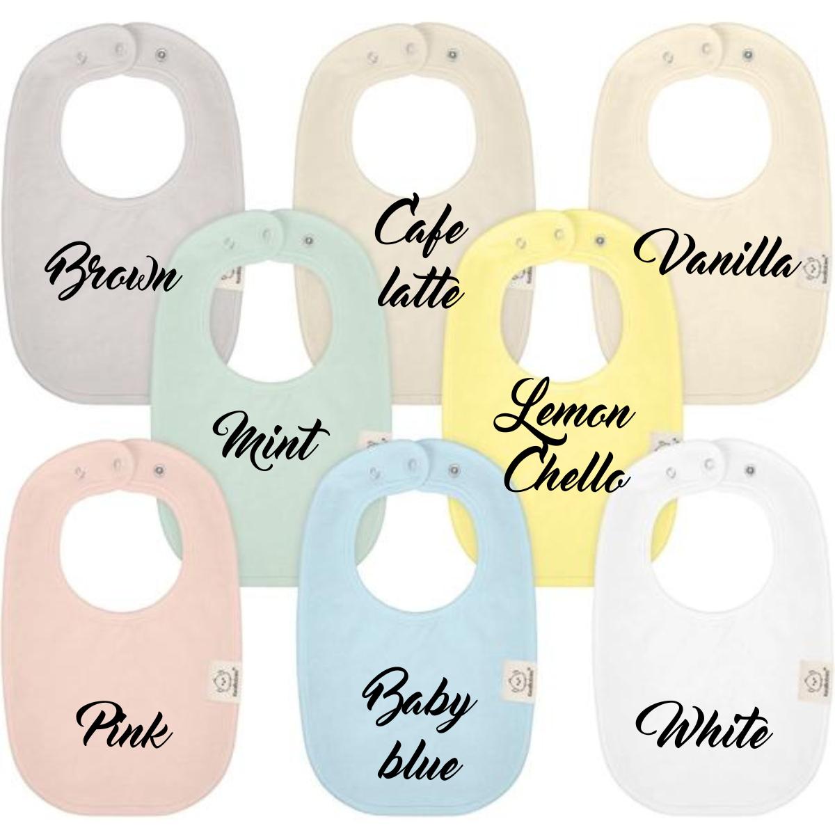 2-pack Drool Bib - Option to personalize it
