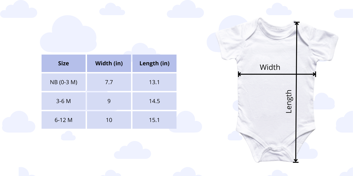 2-pack Custom Embroidered Onesies
