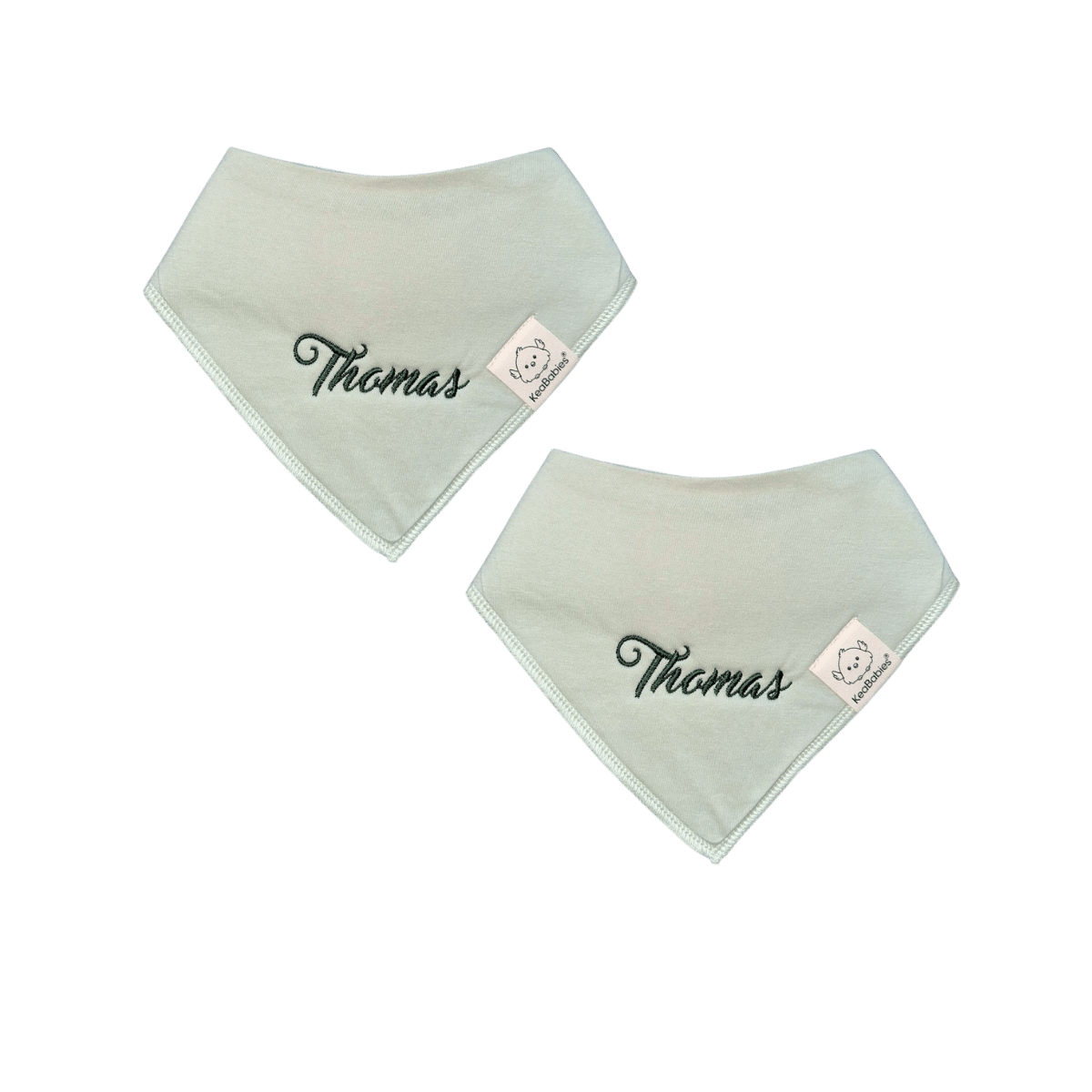 2-pack Bandana Bib - Option to personalize it
