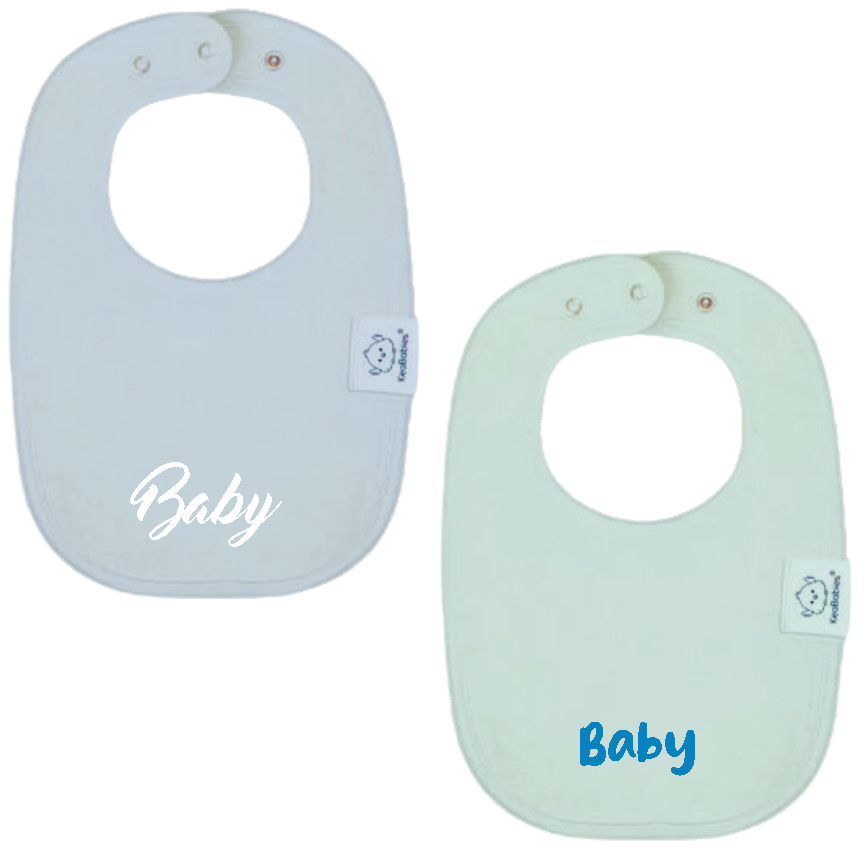 2-pack Drool Bib - Option to personalize it