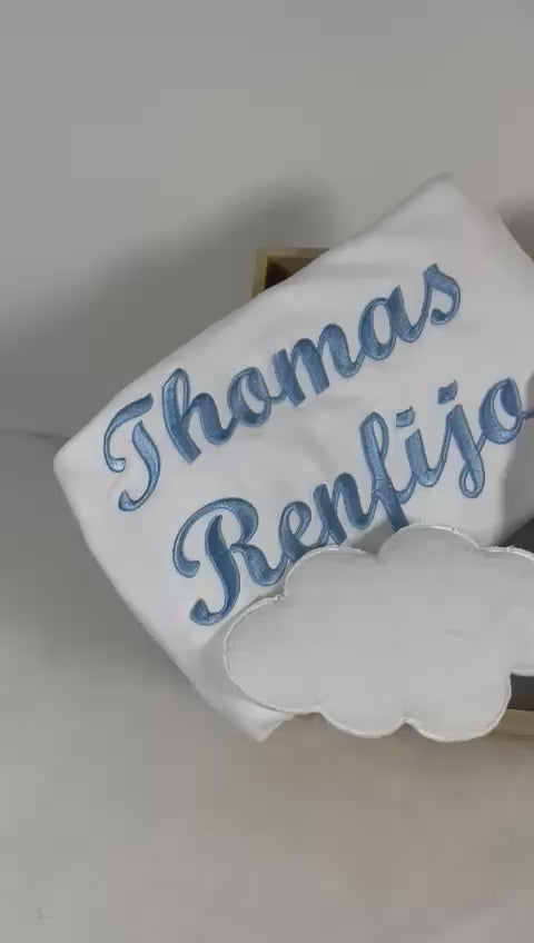 White Collared Footed Romper