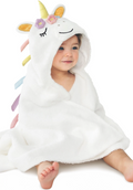 Organic Cotton Baby Hooded Towel - Unicorn